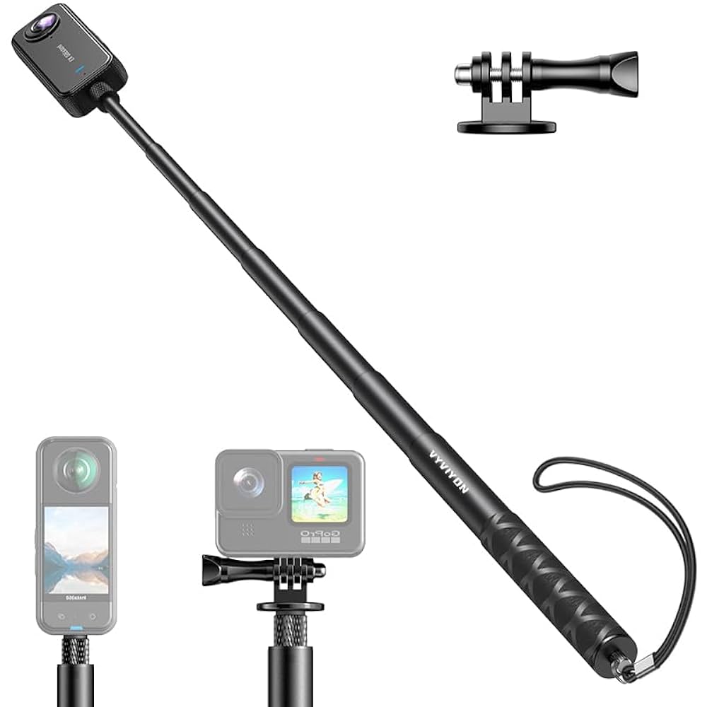 Amazon | VYVIYON 超長150cm Insta360X5用見えない自撮り棒